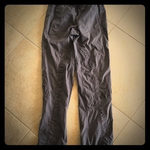 LuLuLemon Studio Pants. Dark Gray Size 2